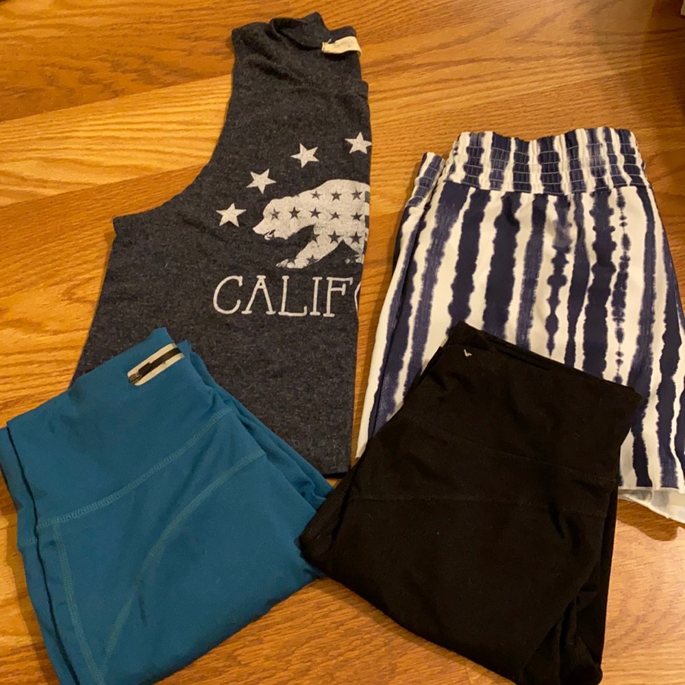 Workout Bundle-leggings/Shorts ATHLETA